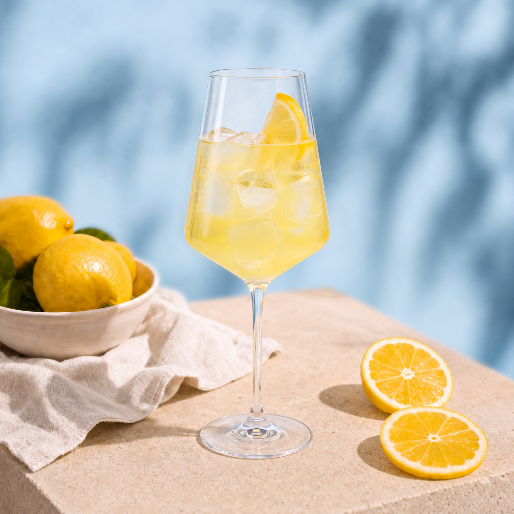 Limoncello Spritz Rezept zum selber Mischen - Spritz Rezept mit Prosecco und Limoncello Ramazzotti - Das Original-Rezept von Ramazzotti